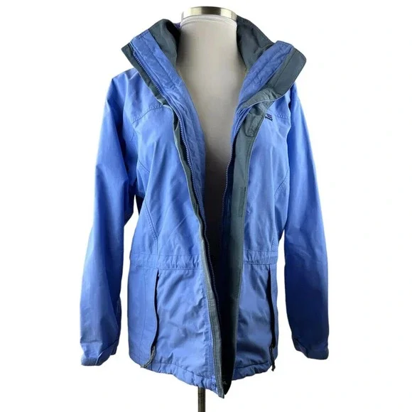 Patagonia Liquid Sky GoreTex Purple Blue Jacket Coat Women's Size Large HW9401 - Picture 15 of 16